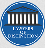 Lawyers of Distinction badge