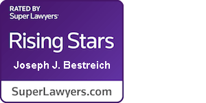 Joseph J. Bestreich - Super Lawyer Rising Star badge